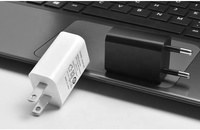 Chargeur de téléphone portable à prix réduit Cantell Adaptateur secteur USB EU US Chargeur mural USB 5V 1A