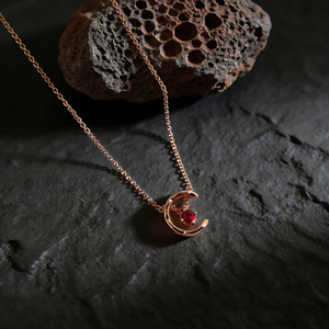 CUSTOM <b>SILVER</b> 10K/14K GOLD PLATED <b>SOLID</b> GOLD LAB GROWN DIAMOND ZICON ENGAGEMENT CLUSTER <b>NECKLACE</b> UNISEX CUTE ANNIVERSARY PARTY - Product Image 5