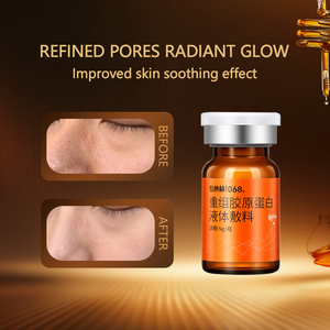 Serum Ampul Kolagen Rekombinan Water Glow untuk Penggunaan di Rumah |   Peremajaan Kulit DIY, Esens Pelembap yang Kompatibel dengan Perangkat Kecantikan - Product Image 3