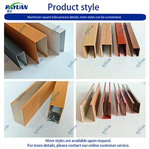 Aluminum Fireproof Waterproof Moisture-Proof Square Ceiling Tiles with <strong>Metal</strong> <strong>Grid</strong> for Basement Pool House Hall Office Building - Product Image 6