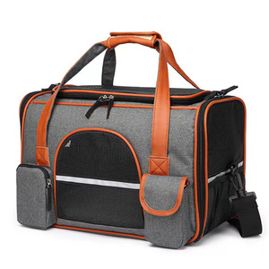 Sac de transport pour animaux de compagnie, approuvé par les compagnies aériennes, confortable, souple et de qualité supérieure, pour chien et chat, portable - Product Image 1