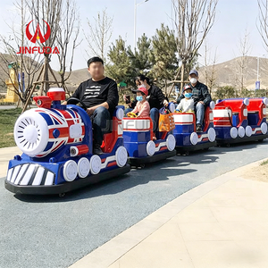<span class=keywords><strong>Train</strong></span> <span class=keywords><strong>électrique</strong></span> sans rails pour enfants, mini-<span class=keywords><strong>train</strong></span> de parc d'attractions, équipement de divertissement extérieur de <span class=keywords><strong>grande</strong></span> envergure - Product Image 5