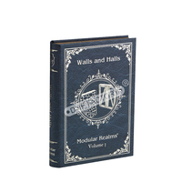 Kotak kemasan bentuk buku kardus kertas seni kustom grosir kotak buku dekoratif kelas atas keren dengan penutup magnetik