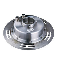 Buse annulaire LED étanche IP68 en acier inoxydable 304 pour fontaine, DMX RGB, 9W, pour pompe à jet d'eau sous-marine