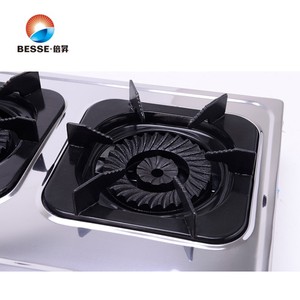 Estufa de Gas de Dos Quemadores, Acero Inoxidable, Portátil, Control por Perillas, Encendido Piezoeléctrico, Uso en Hoteles, Apagado Automático, Fácil de Limpiar - Product Image 2