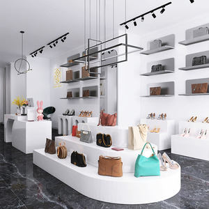 Présentoir de petite taille, chaussures de détail en métal, présentoirs avec chapeaux, présentoirs de produits de beauté - Product Image 5