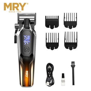 Cortadora <span class=keywords><strong>de</strong></span> Cabello Inalámbrica MRY, 8500 RPM, Cuchilla <span class=keywords><strong>de</strong></span> Acero Inoxidable <span class=keywords><strong>de</strong></span> Alta Velocidad, Pantalla LCD, Recargable por USB, Juego <span class=keywords><strong>de</strong></span> Recortadora <span class=keywords><strong>para</strong></span> Uso Doméstico y en Salones - Product Image 1