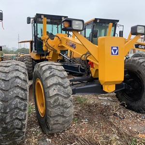 รถเกรดเดอร์มือสอง Caterpillar รุ่น GR180 ปี 2022 อุปกรณ์ก่อสร้างงานหนัก 140k สีเหลือง ยางขนาดใหญ่ เครื่องยนต์สมบูรณ์ - Product Image 4