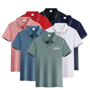 Polo de Lujo Transpirable para Hombre, Tejido con Disipación de Calor, Uniforme de Empresa, Viajes al Aire Libre, Secado Rápido, Ajuste Cómodo - Product Image 3
