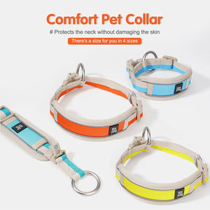 한양 OEM 제조업체 헤비 듀티 금속 버클 애완 동물 목걸이 대형 개 목걸이 전술 나일론 개 목걸이 네오프렌 - Product Image 2