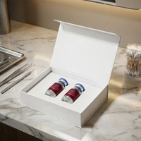 Boîtes en papier épais de luxe personnalisées pour flacons de peptides de 3 ml, 5 ml, 10 ml, emballage de flacons de recharge