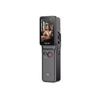 Cámara de Acción Portátil SJCAM C400 Pro 4K HD con Pantalla Giratoria Desmontable para Vlog, Viajes y Deportes al Aire Libre
