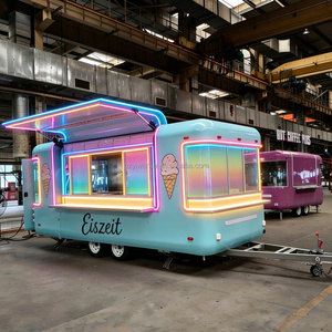 Carrito de Comida con Cocina Completa, Remolque de Comida Móvil, Camión de Helados, Carrito de Hot Dogs, Barra de Jugos, Camioneta de <span class=keywords><strong>Restaurante</strong></span> Móvil, Camión de Café Móvil - Product Image 2