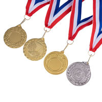 Medalla Personalizada 2026, Medalla en Blanco para Deportes, Fútbol, Baloncesto, Béisbol, Competiciones, Graduación, Conmemoraciones