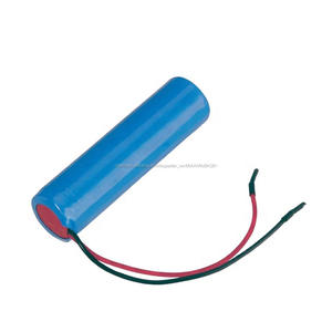 Lithium-Ionen-Rechagrbel-Batterie zylindrische 3,7 V 2000 mAh ICR 18650-Batterie mit Drähten - Product Image 3