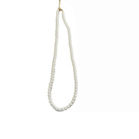Collier ras du cou tendance pour femme, imitation perles de verre 6-10 mm, multi-tailles, bijoux de mode, idéal pour un cadeau d'anniversaire