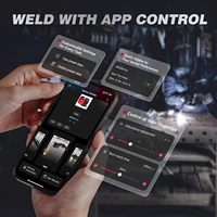 ARCCAPTAIN IControl MIG205 Pro 205A Poste à souder onduleur 6-en-1 MIG 120V/240V pour la fabrication métallique