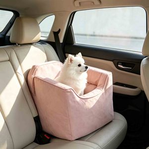 Housse Amovible et Lavable pour Siège Auto Chien – Protecteur de Siège Auto Luxe pour Animaux – Rehausseur de Siège Avant/Arrière pour Chien - Product Image 4