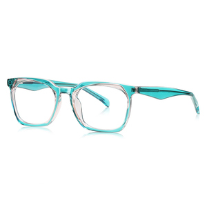 LS011 Modebril met platte glazen, Britse stijl, veerhengsels, hoogwaardige TR90, unisex bril - Product Image 3