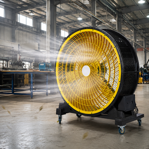 Warehouse Workshop Restaurant Industrial Mobile Ventilation Fan Heavy Duty Portable Fan for Factory Cooling and Air - Product Image 1