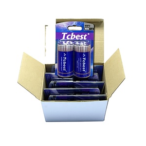 Wholesale Price <strong>R20</strong> D Carbon Zinc <strong>Battery</strong> 1.5V OEM for Transistor Radio Clock Toy and Remote Control - Product Image 4