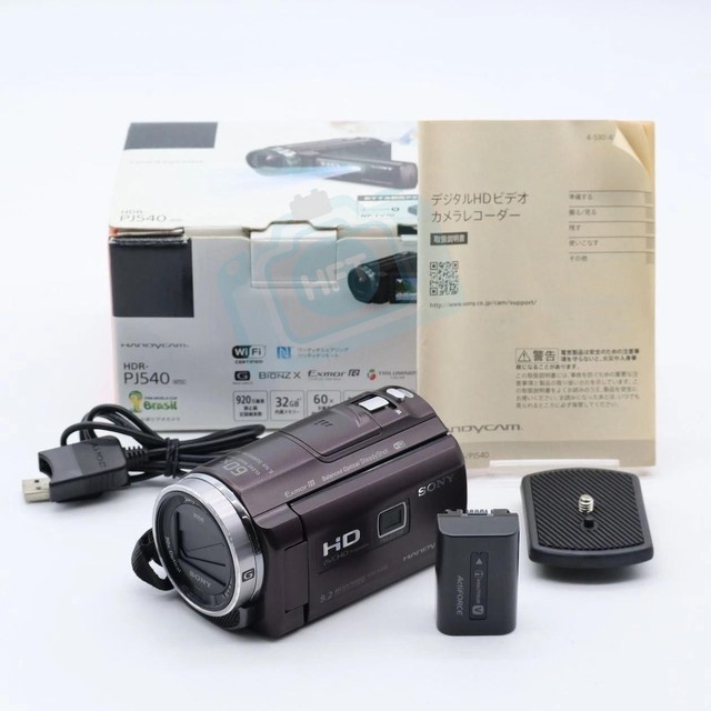 HFT Wholesale Professional HDR-PJ540 Full-frame CMOS Sensor 3-inch Display 10x-20x Optical Zoom Digital HD Camera Camcorder