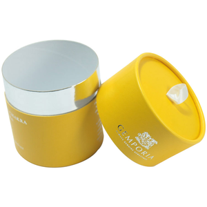 Cylinder Box Logo Print Gift Paper Boxes For Candles Recycled Candle Box Customize Packaging - Product Image 3