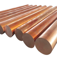 Barre de cuivre de haute qualité à prix abordable, diamètre 20 mm C11000, diamètre 30 mm C24000, pour la radiesthésie professionnelle