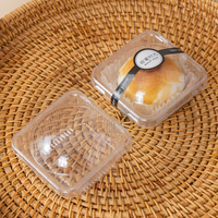 Dôme en plastique de qualité alimentaire mini plateau blister de couleur personnalisée boîtes à gâteaux pour jus de pommes de terre chips et chocolat paquet unique