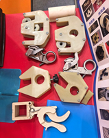 Clip de tension en nylon pour machine à étirer le cuir, clip de tension pour peau de mouton, clip de fixation pour coussin en laine, pièce de rechange pour tannerie