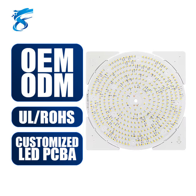 LED SMD PCB Assembly with Components Turnkey PCBA ISO9001 Certified China Aluminum Prototype