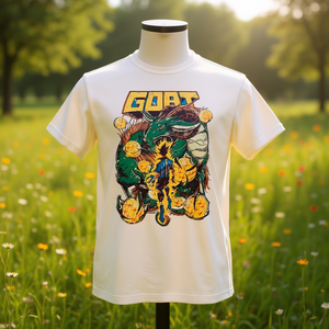 T-shirt Goat By Elmenordelahabana, stampa grafica unisex per adulti, taglia media - Product Image 3