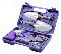 Kit d'outils de jardinage DIY HYGJ, personnalisable et anti-explosion, pour aménagement paysager, plantation de fleurs et récolte de légumes sauvages
