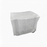Chariot de rangement pour vaisselle en plastique Heavybao pour restaurants et hôtels, porte-assiettes réglable