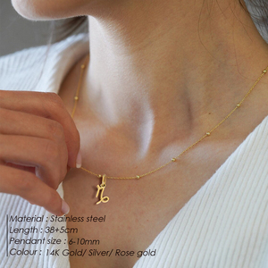 Collar eManco Trendy Box con los 12 Signos del Zodiaco, Acero Inoxidable, Plateado, Joyería DIY, Accesorios Unisex, Envío en 48 Horas - Product Image 4