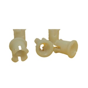 <b>Plastic</b> <b>Wheel</b> Cap 11x22mm White Replacement Part for Caster <b>Wheel</b> Furniture Accessories - Product Image 3