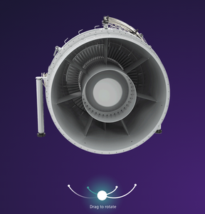 Turbine à gaz industrielle de 50 MW à cycle combiné <span class=keywords><strong>et</strong></span> cogénération - Product Image 6