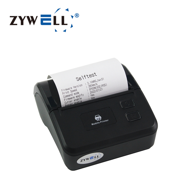 Mini Impresora Trmica Black and White Photo Printer Pocket Portable Thermal Receipt Printer