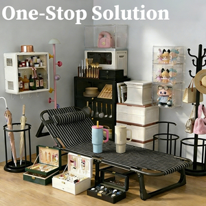 3 Tier Utility with Wooden Board and Drawer ,Multi Use <strong>Storage</strong> Rack Organizer Lockable Casters, Metal Trolley Rolling <strong>Cart</strong> - Product Image 6
