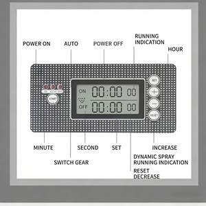 DaringFish Machine à brouillard haute <span class=keywords><strong>pression</strong></span> 300W 1L 60 bars 860 PSI, système <span class=keywords><strong>de</strong></span> pompe à eau <span class=keywords><strong>pour</strong></span> brumisation <span class=keywords><strong>de</strong></span> jardin - Product Image 3
