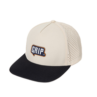 Casquette de golf personnalisée avec patch en caoutchouc, trou découpé au laser, performance optimale, imperméable, casquette snapback pour l'extérieur