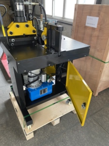 Máquina Multifunción VHB-150 3 en 1 para Procesamiento de Barras Metálicas de 150*10mm: Doblado, Corte y Punzonado - Product Image 5