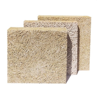 Panneau d'isolation phonique en laine de bois direct d'usine panneaux muraux acoustiques panneaux décoratifs en fibre de bois Eco ciment absorbant le bruit