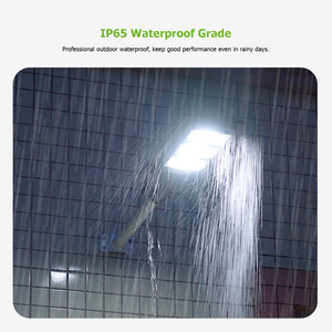 80W 120W 160W tất cả trong một đèn đường năng lượng mặt trời với cảm biến cảm ứng Radar điều khiển từ xa cho chiếu sáng sân vườn bán lẻ - Product Image 4