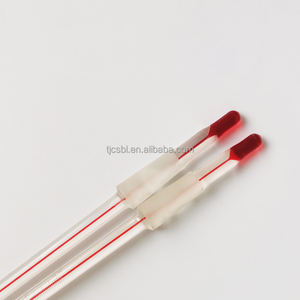 Thermomètre de laboratoire personnalisé, résistant aux hautes températures, en verre borosilicate, thermomètre à liquide <span class=keywords><strong>rouge</strong></span> - Product Image 5