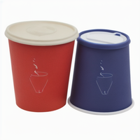Barquettes en fibre de pulpe pour boissons chaudes et froides, porte-gobelets de 8 à 32 oz, utilisation pour les gobelets, emballage de livraison de soupe, emballages de livraison de soupe