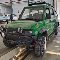 Mini camionnette électrique 4 places de haute qualité avec lit de chargement pour la livraison urbaine et l'utilisation agricole