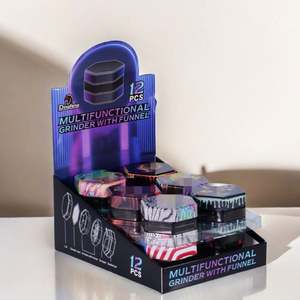 Molinos de Plástico Estilo Nuevo CN, Molinillo de Tabaco de Alta Calidad, PP Personalizado, Ecológico, para Fumar Cáñamo - Product Image 5