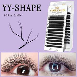 निजी लोगो Yy 12 लाइनों y आकार के हस्तनिर्मित नरम नेत्रगोलक प्राकृतिक दिखने वाली लाइजी ग्राफटिंग स्लैट्स एक्सटेंशन - Product Image 3