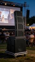 Haut-parleur à source ponctuelle GT-10 + Caisson de basses GT-15SUB de 15 pouces |   Système de sonorisation professionnel PA Line Array pour spectacles en direct